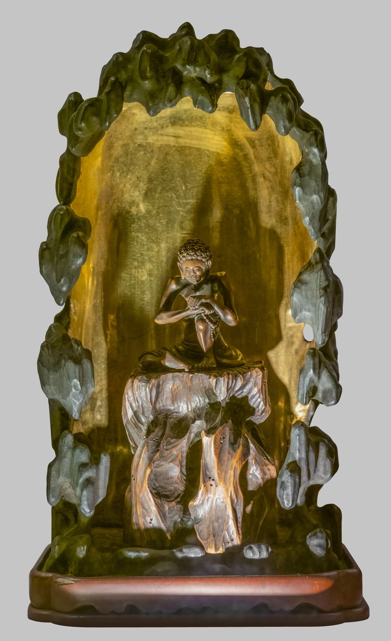 Shakyamuni ascetico. Giappone, periodo Edo da Japanese School