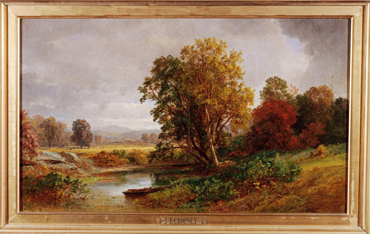 Paesaggio autunnale, 1882 da Jasper Francis Cropsey