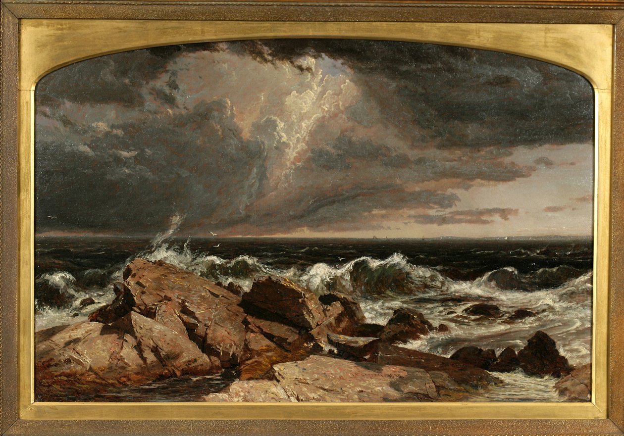 Scena costiera da Jasper Francis Cropsey