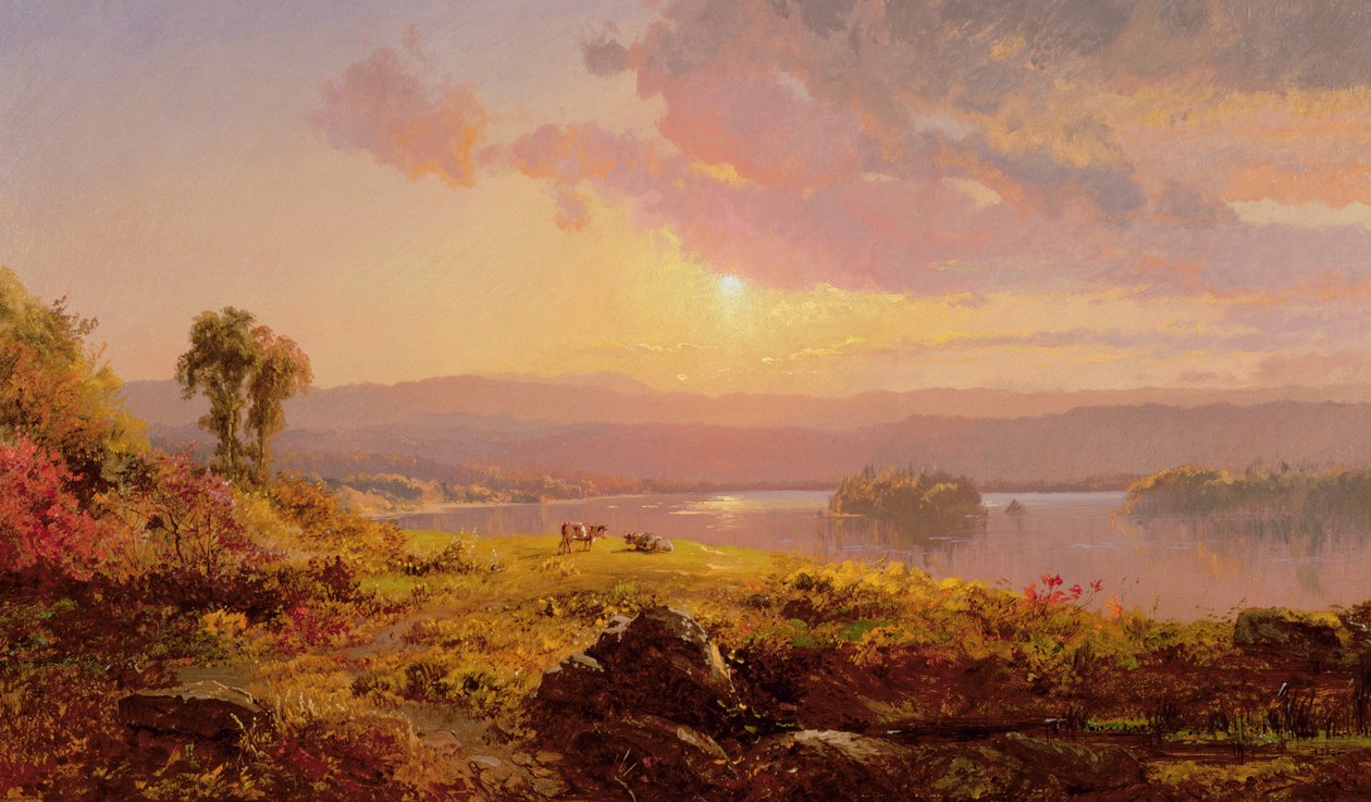 Fiume Susquehanna, 1876 da Jasper Francis Cropsey