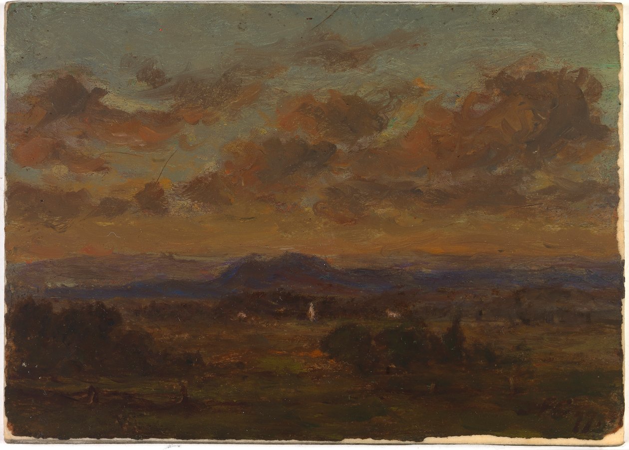 Senza titolo, 1877 da Jasper Francis Cropsey