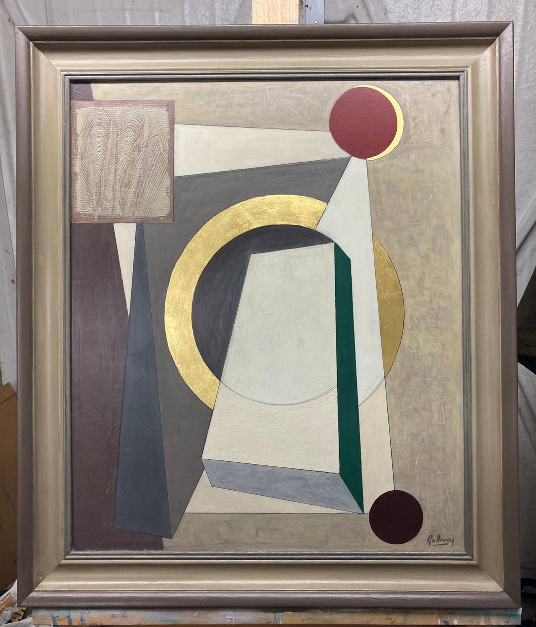 Il tempo (pittura) da Jasper Galloway