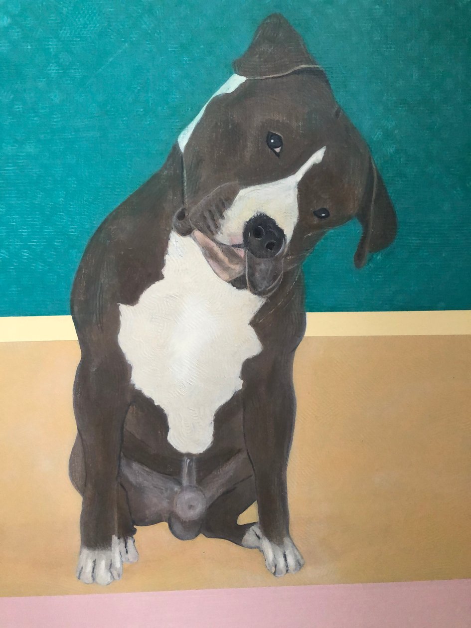Caro cane - Dettaglio (dipinto) da Jasper Galloway
