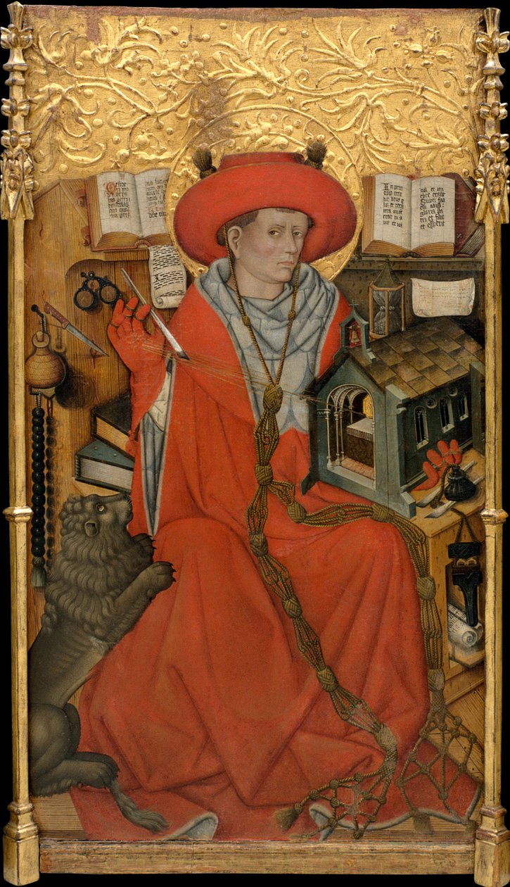 San Girolamo nel suo studio da Jaume Ferrer