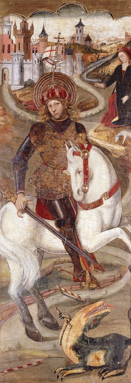 San Giorgio e il drago da Jaume Huguet