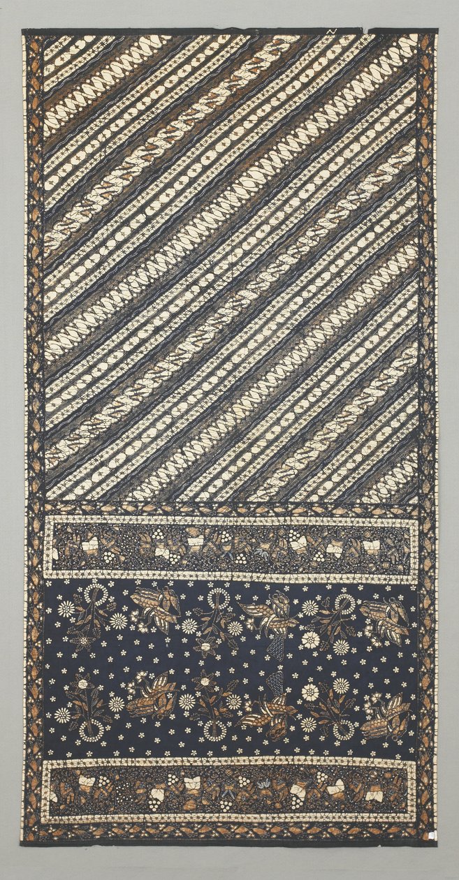 Sarong (kain kapala) da Javanese School