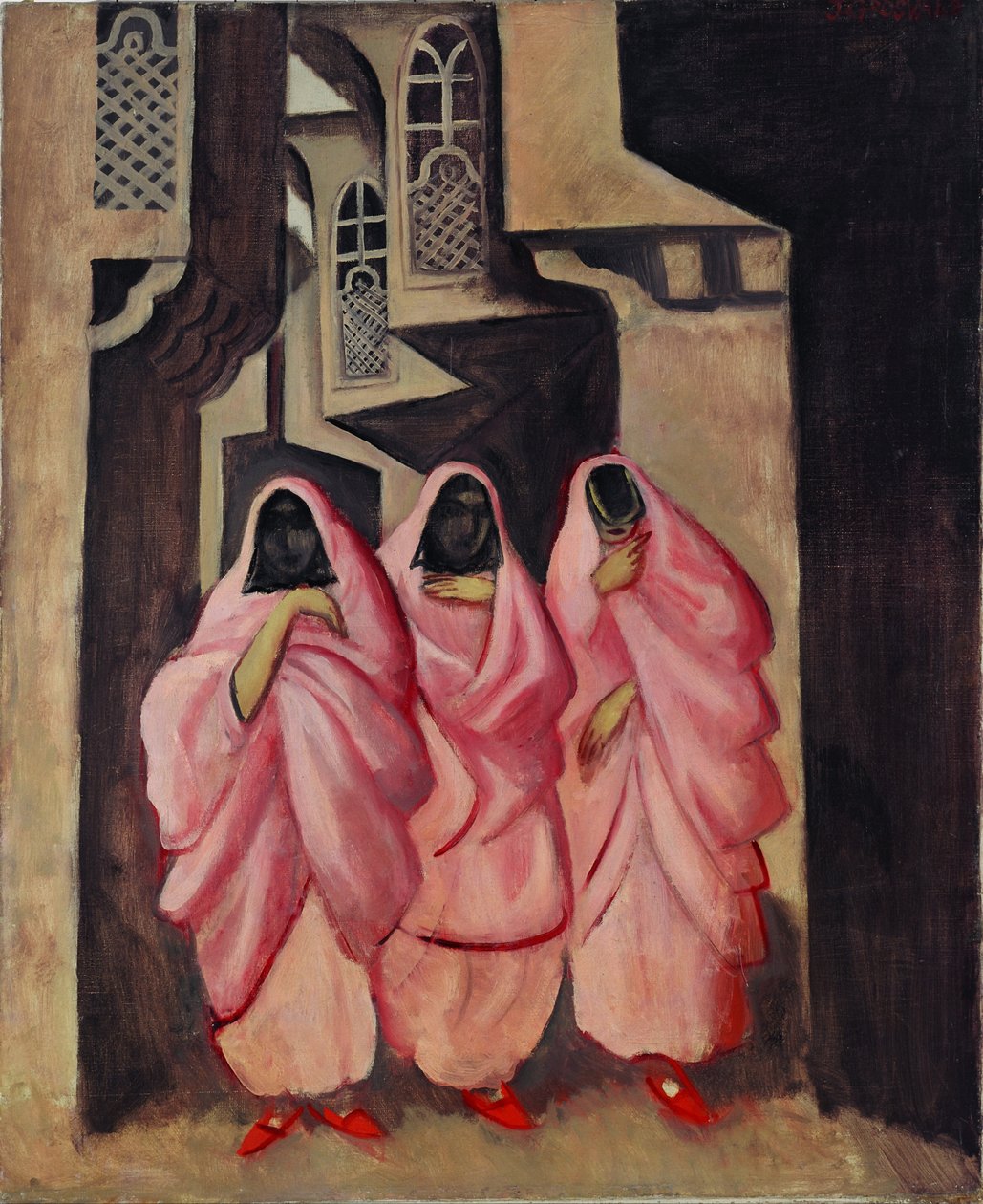 Tre Donne nella Strada di Baghdad da Jazeps Grosvalds
