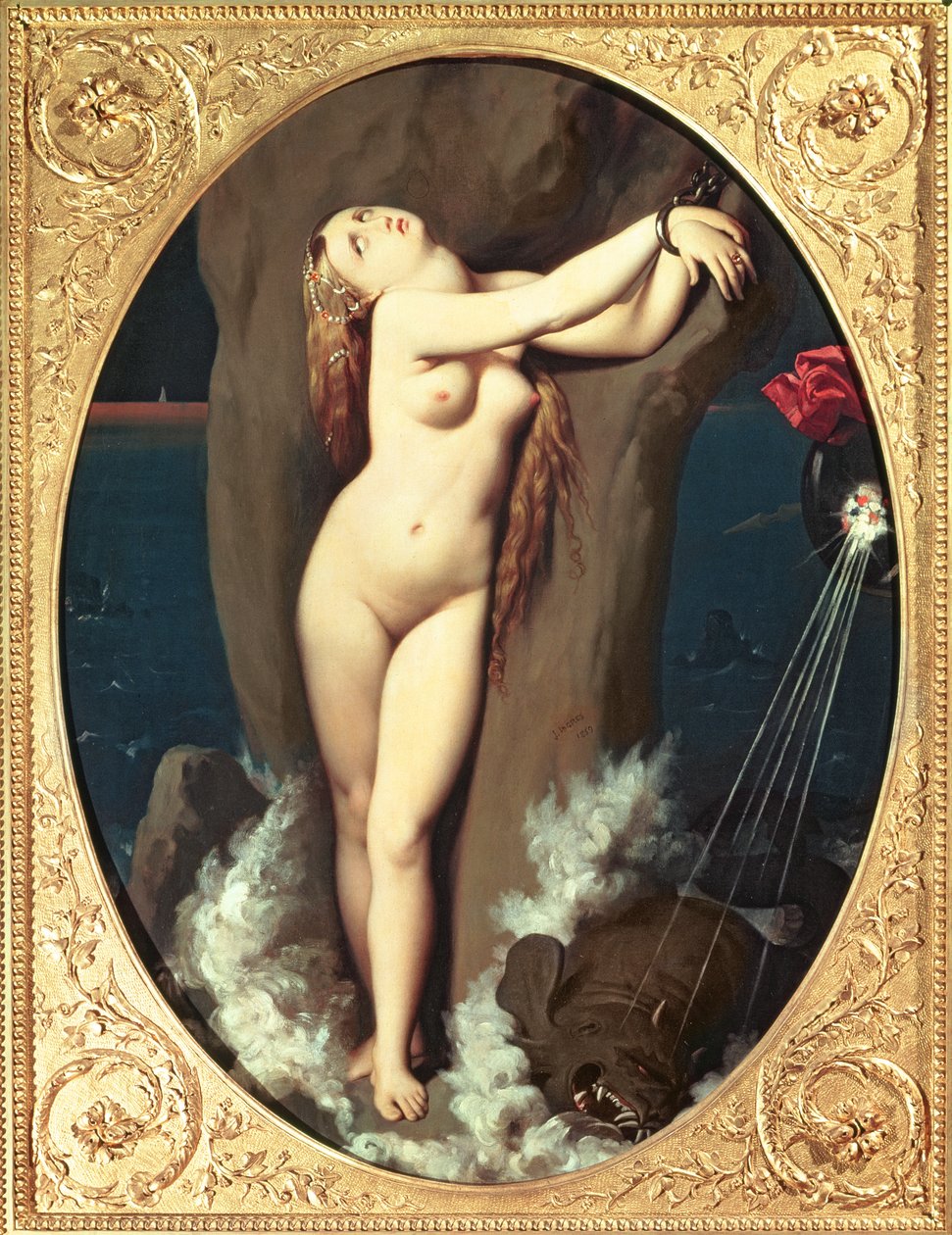 Angelica in catene, 1859 da Jean Auguste Dominique Ingres