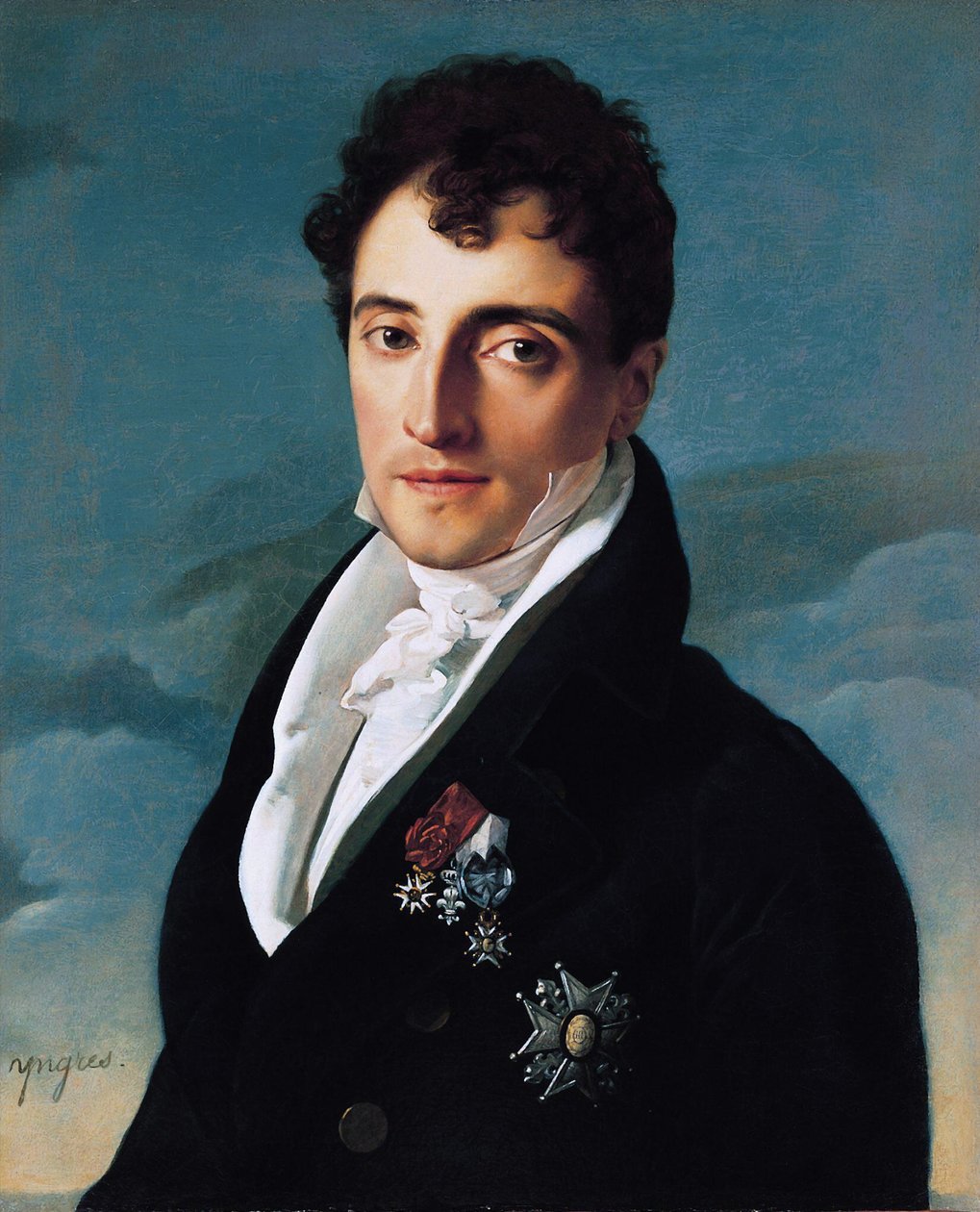 Barone Joseph-Pierre Vialetès de Mortarieu da Jean Auguste Dominique Ingres