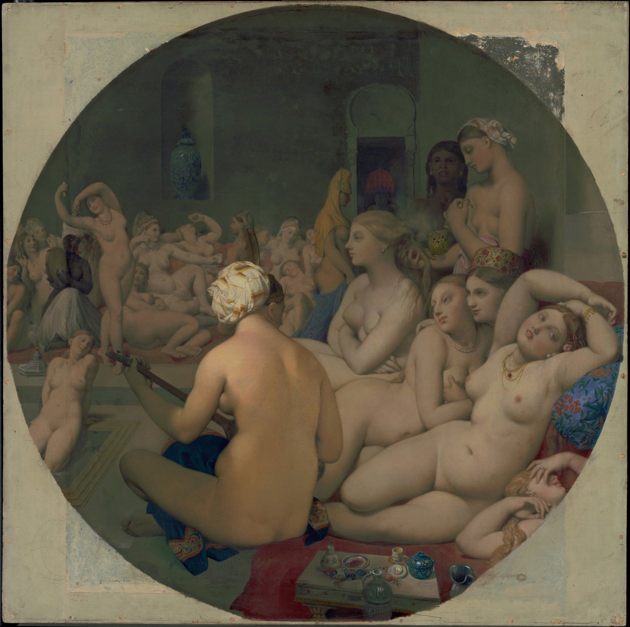 Il Bagno Turco da Jean Auguste Dominique Ingres