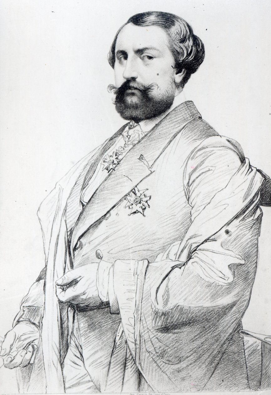 Il Conte di Nieuwerkerke da Jean Auguste Dominique Ingres
