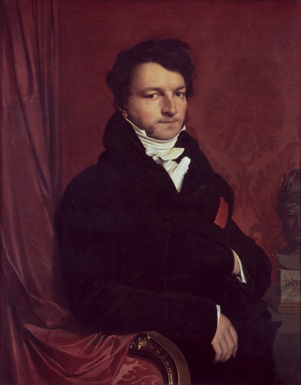 Monsieur de Norvins (1769-1854), 1811-12 da Jean Auguste Dominique Ingres