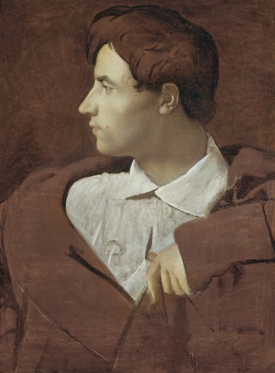 Ritratto di Jean-Baptiste Desdeban (1781-1833) c.1810 da Jean Auguste Dominique Ingres