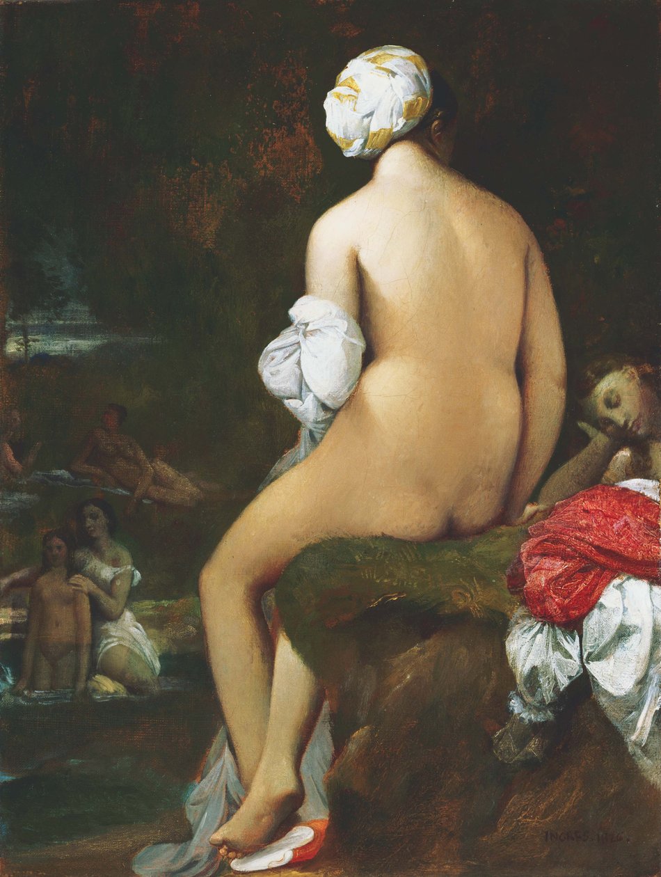 Il piccolo bagnante da Jean Auguste Dominique Ingres
