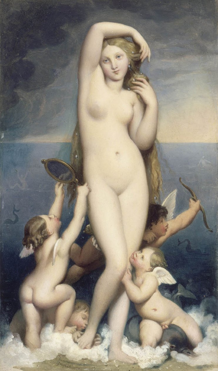Venere Anadiomene da Jean Auguste Dominique Ingres