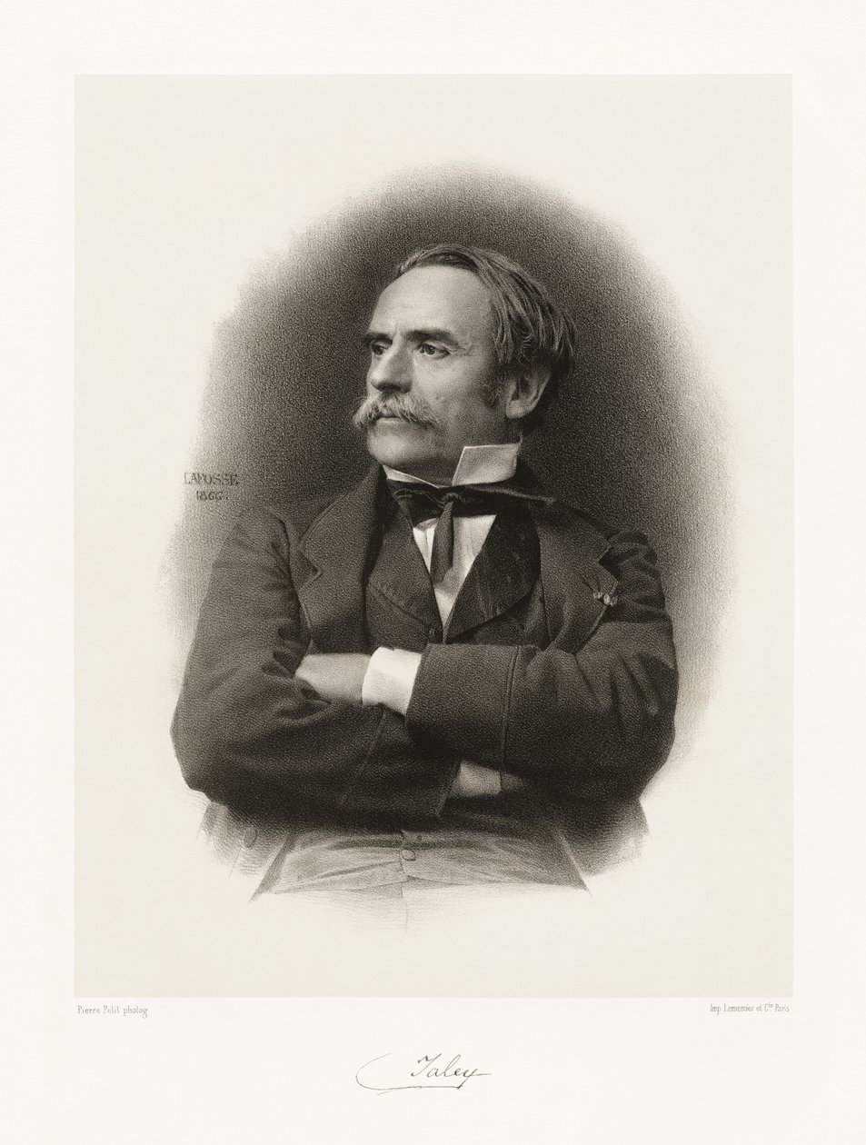 Jean Louis Jaley, 1865-66 da Jean Baptiste Adolphe Lafosse