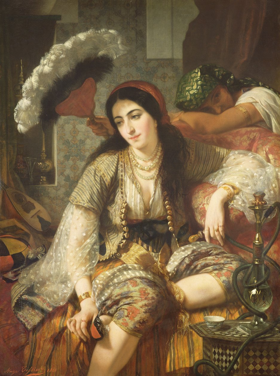 Odalisca da Jean Baptiste Ange Tissier
