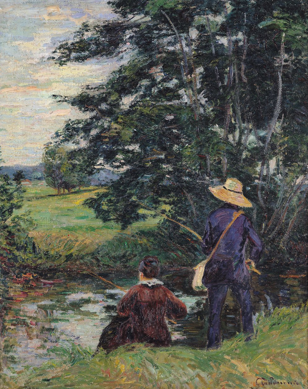 I pescatori, c.1885 da Jean Baptiste Armand Guillaumin