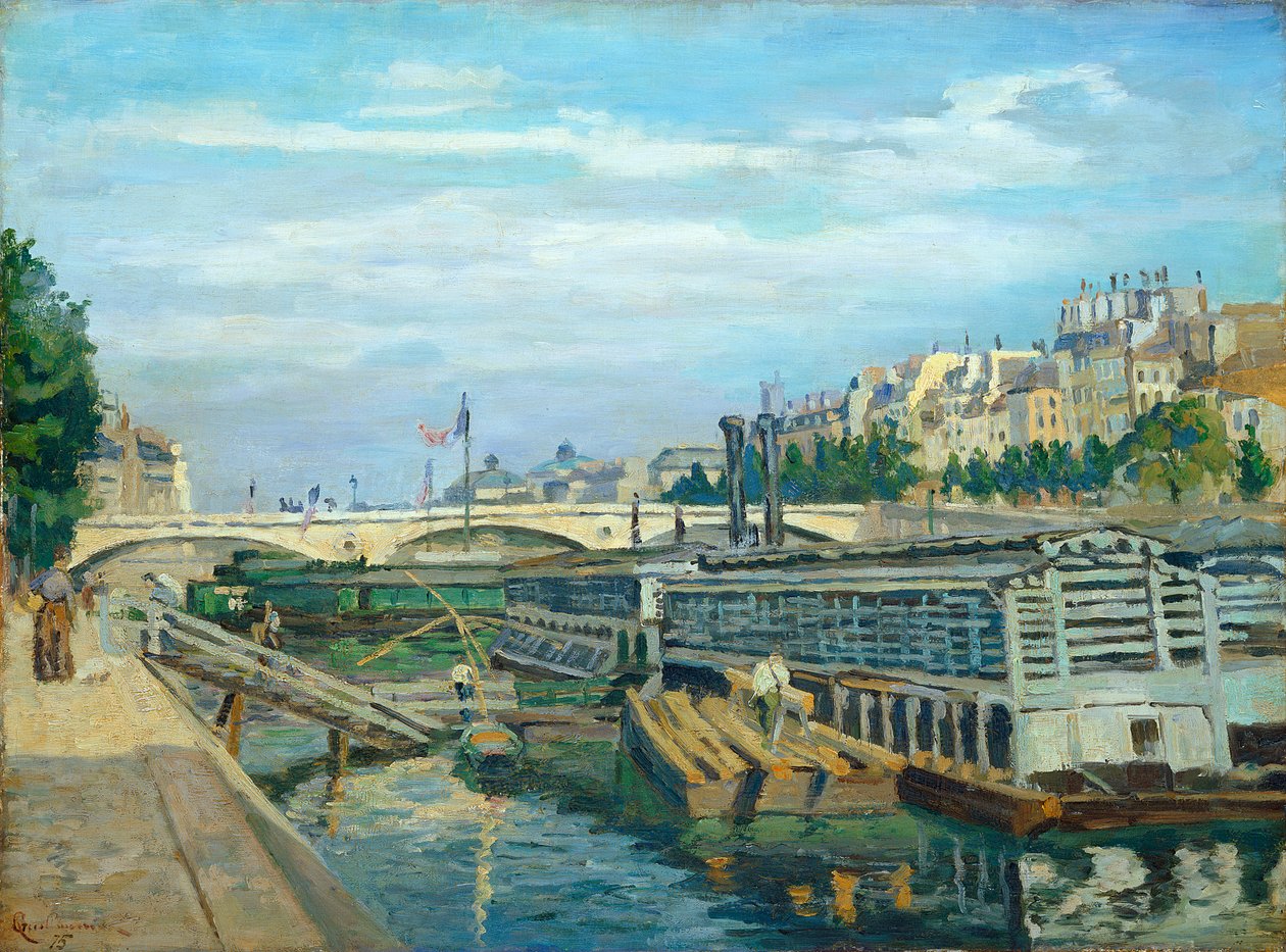 Il ponte di Luigi Filippo, 1875 da Jean Baptiste Armand Guillaumin