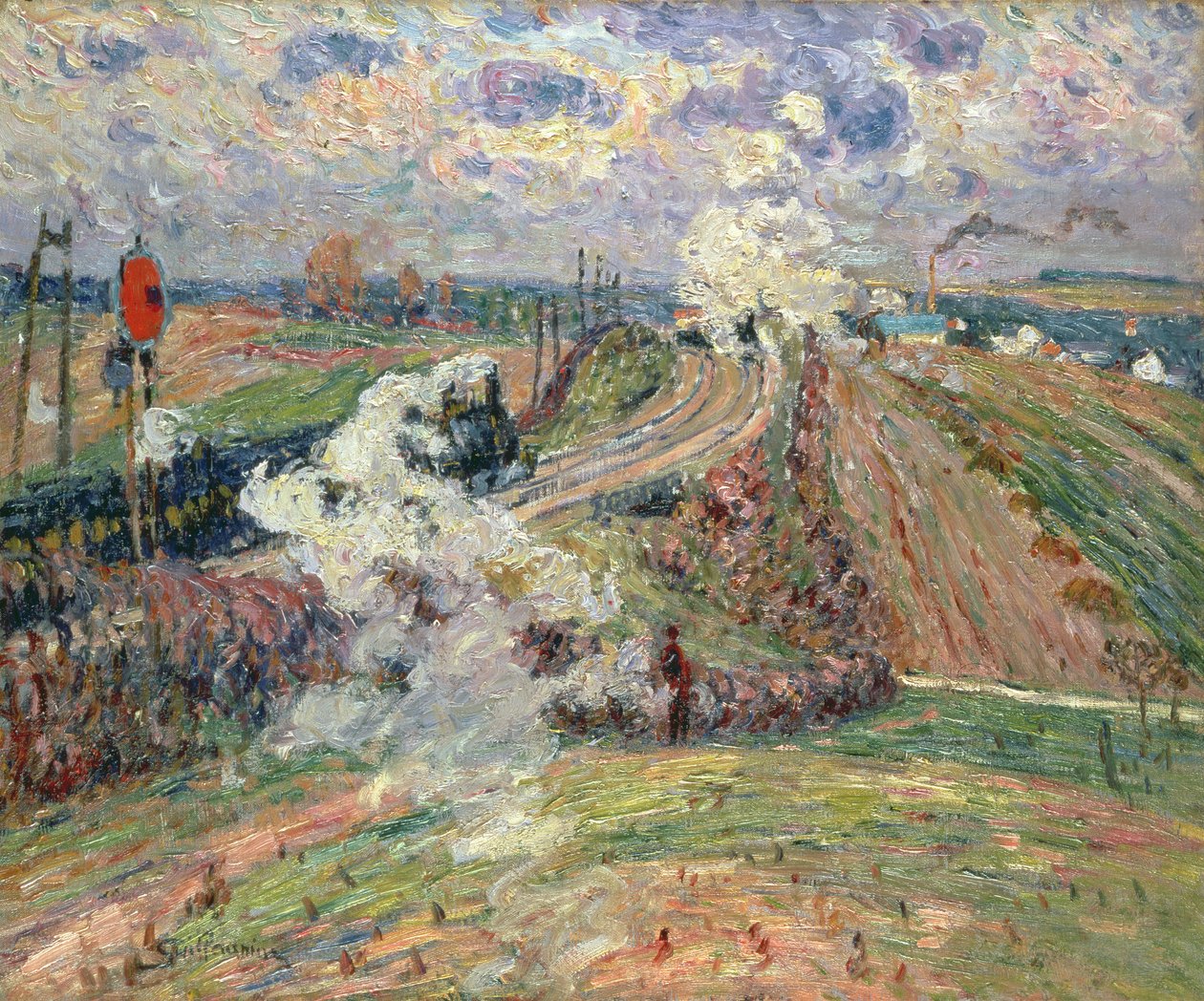 I due treni da Jean Baptiste Armand Guillaumin