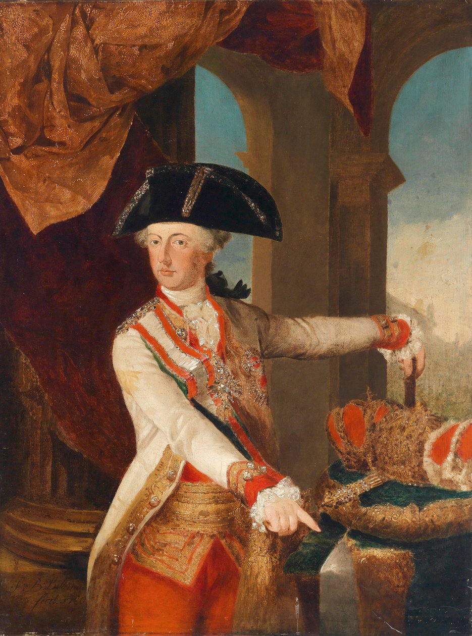 Imperatore Giuseppe II (1741-1790) da Jean Baptiste Bellemans