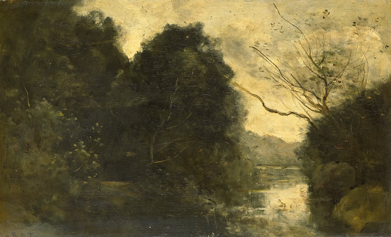 Bosvijver da Jean Baptiste Camille Corot