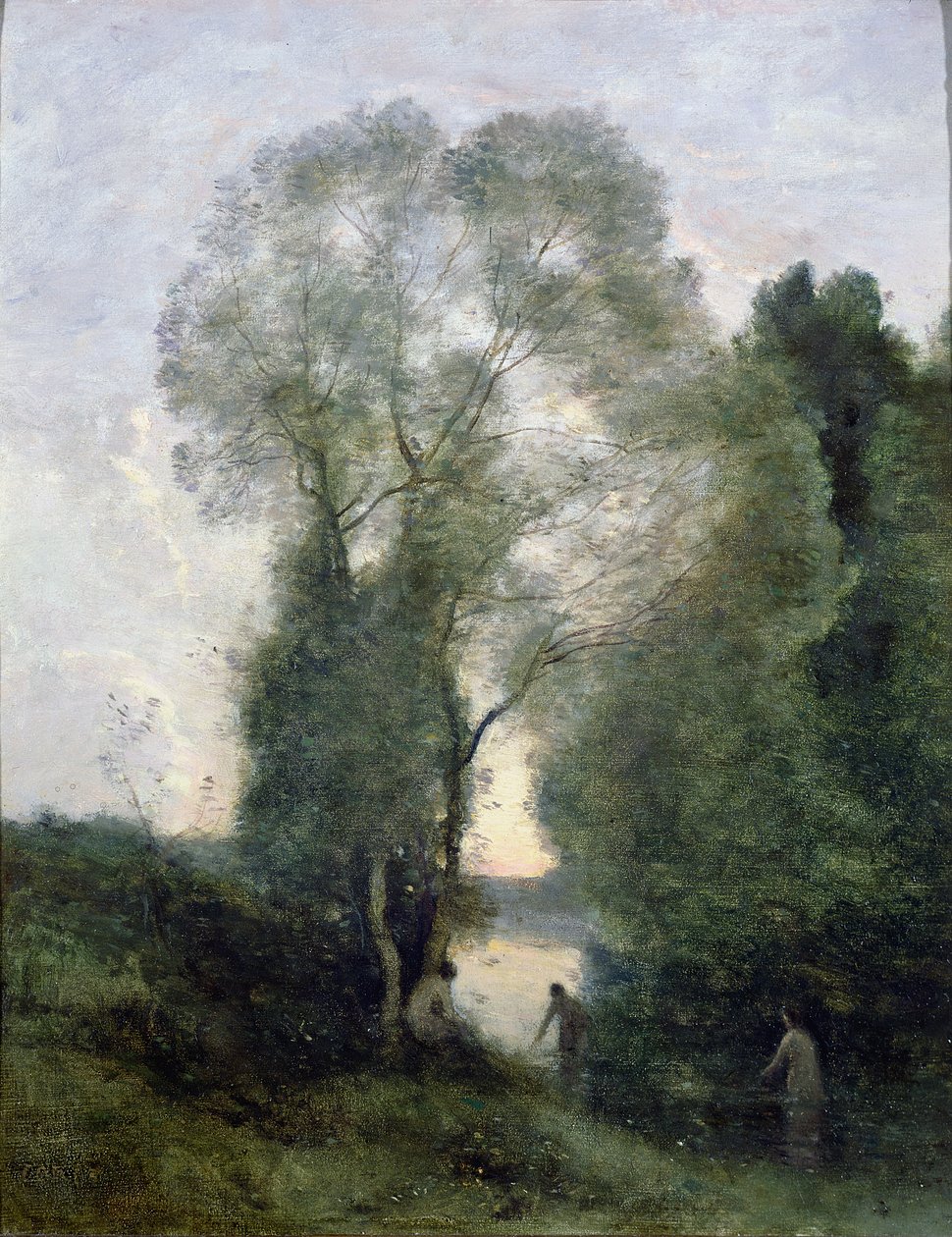 Les Baigneuses da Jean Baptiste Camille Corot