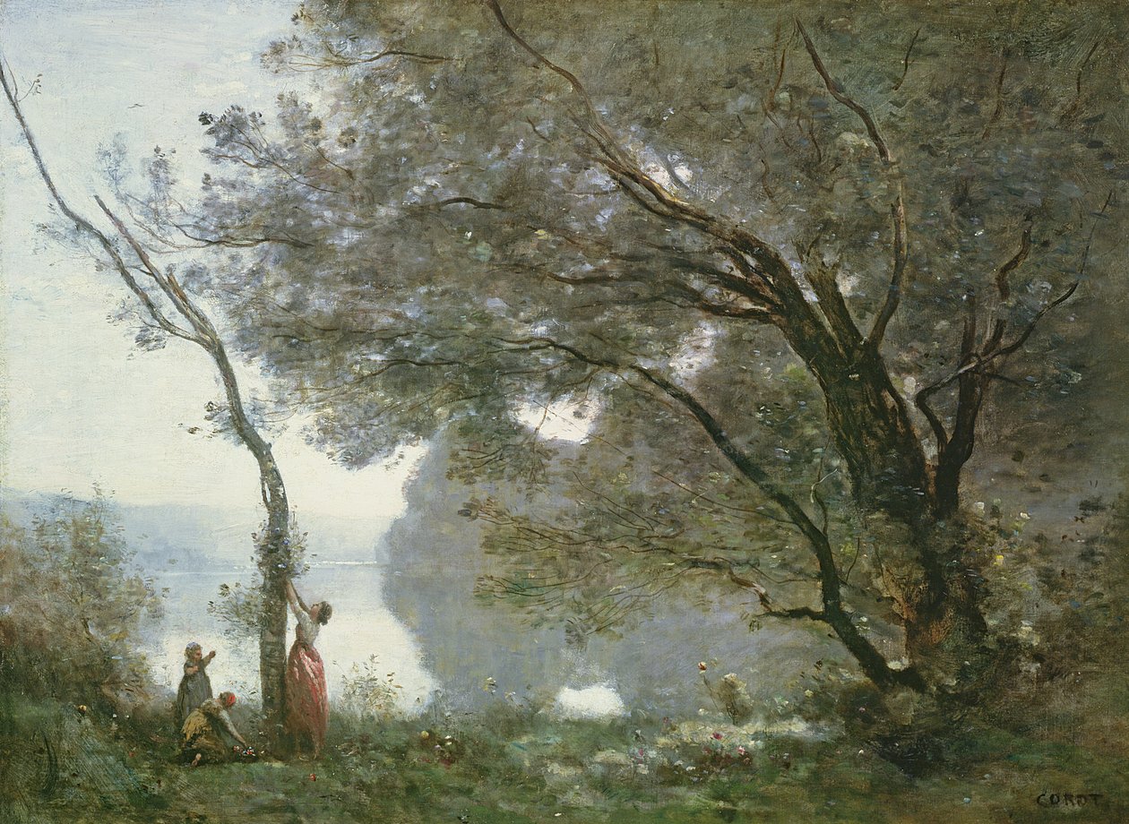 Souvenir di Mortefontaine, 1864 da Jean Baptiste Camille Corot