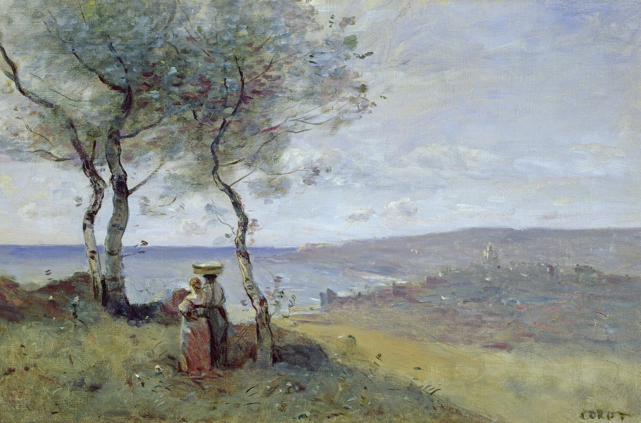 Souvenir di St. Jean de Luz, 1872 da Jean Baptiste Camille Corot
