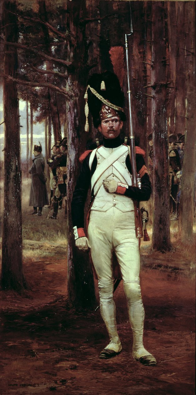 Guardia granatieri da Jean Baptiste Edouard Detaille