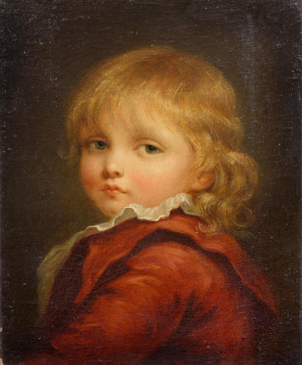 Ritratto di un ragazzo con mantello rosso da Jean Baptiste Greuze