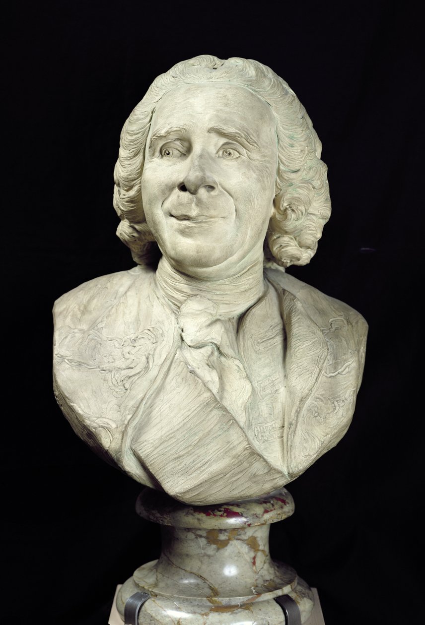 Busto di Rene Antoine Ferchault de Reaumur, 1751 da Jean Baptiste II Lemoyne