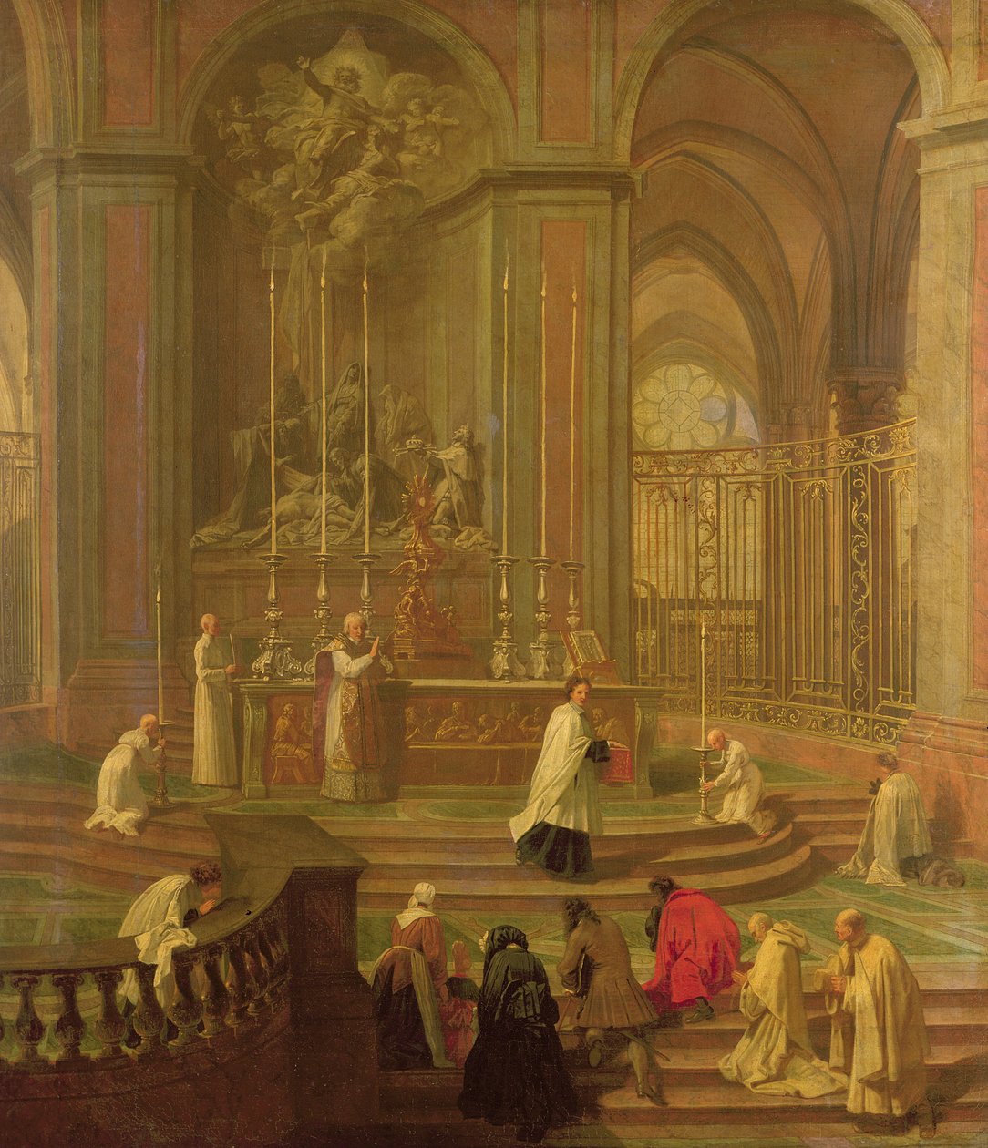 La messa di Canon Antoine de La Porte o, L