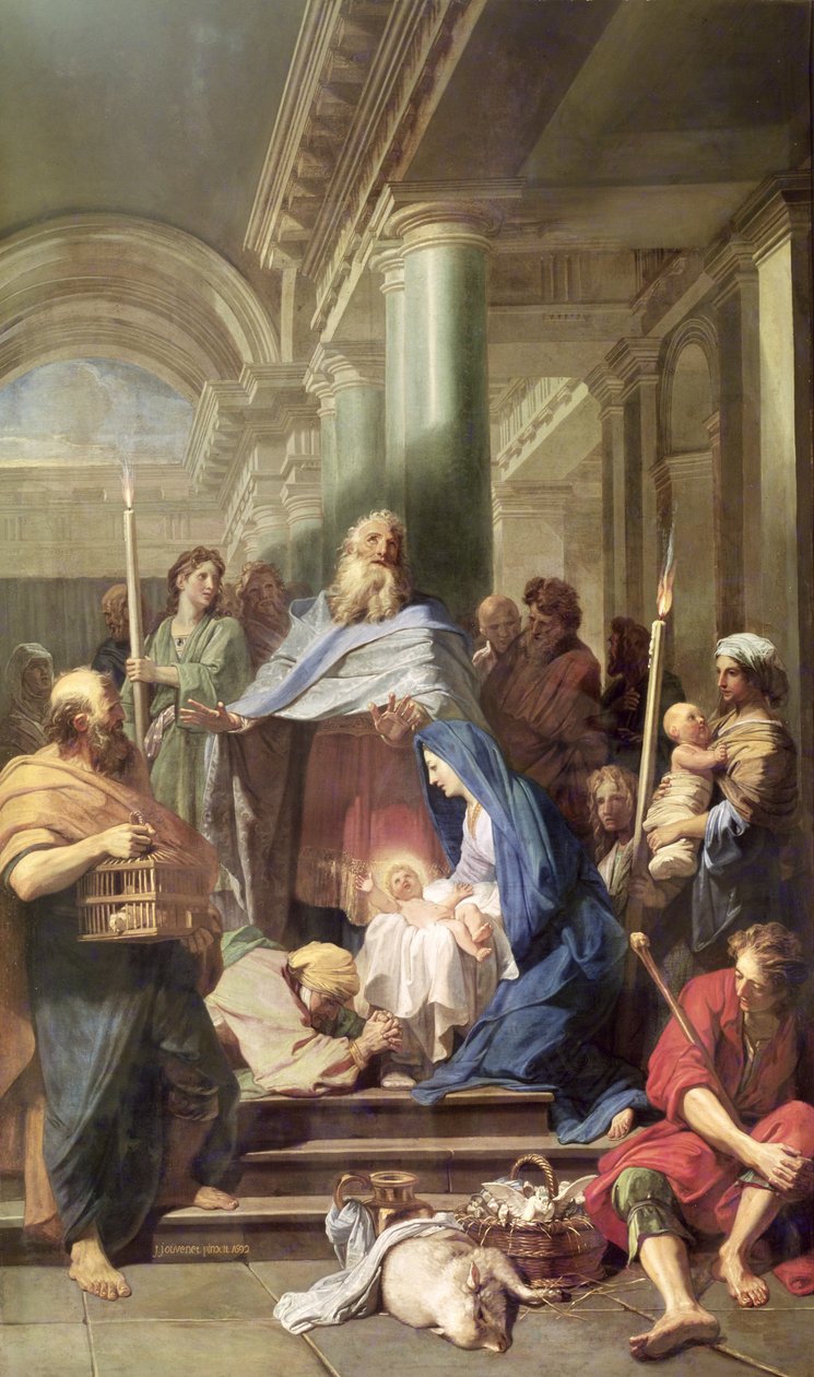 La presentazione al tempio, 1692 da Jean Baptiste Jouvenet
