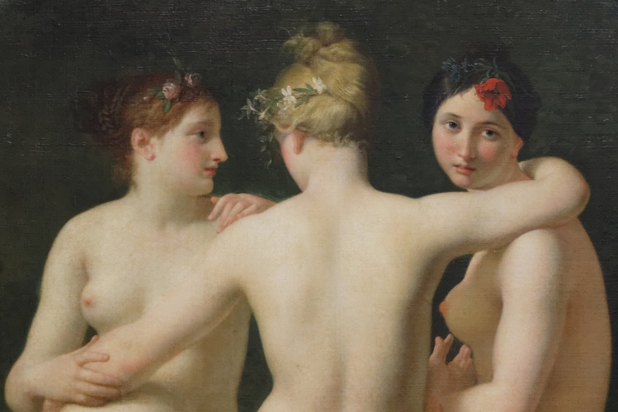 Le Tre Grazie da Jean Baptiste Regnault