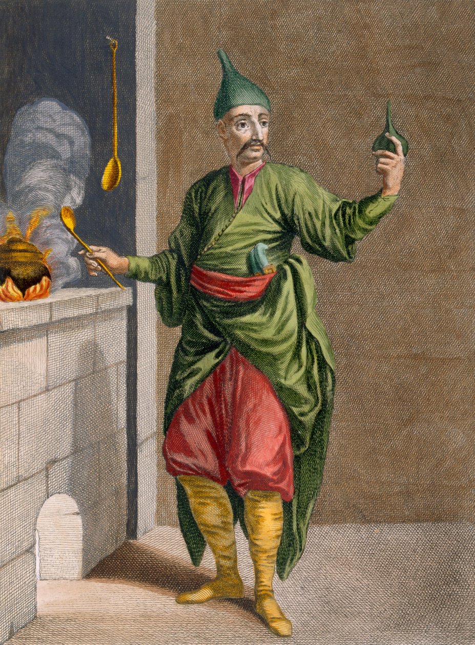 Ast-Chi, il cuoco del sultano, c.1708 da Jean Baptiste Vanmour