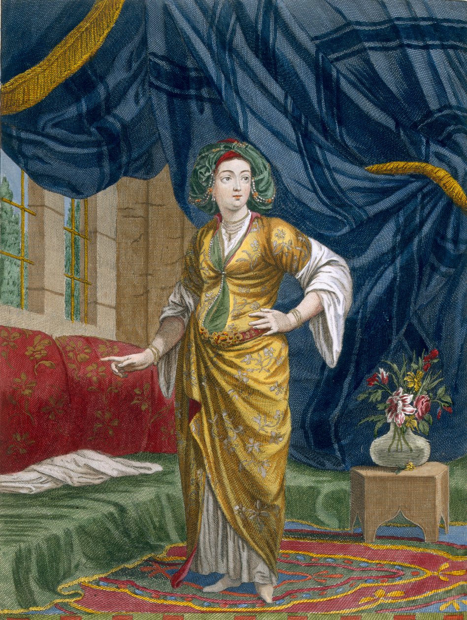 Donna greca nel suo appartamento, c.1708 da Jean Baptiste Vanmour