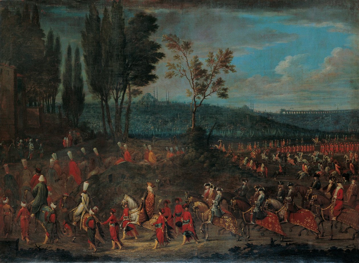 Il corteo ambasciatoriale da Jean Baptiste Vanmour