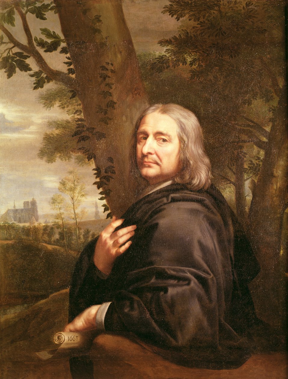 Ritratto di Philippe de Champaigne, 1668 da Jean Baptiste de Champaigne