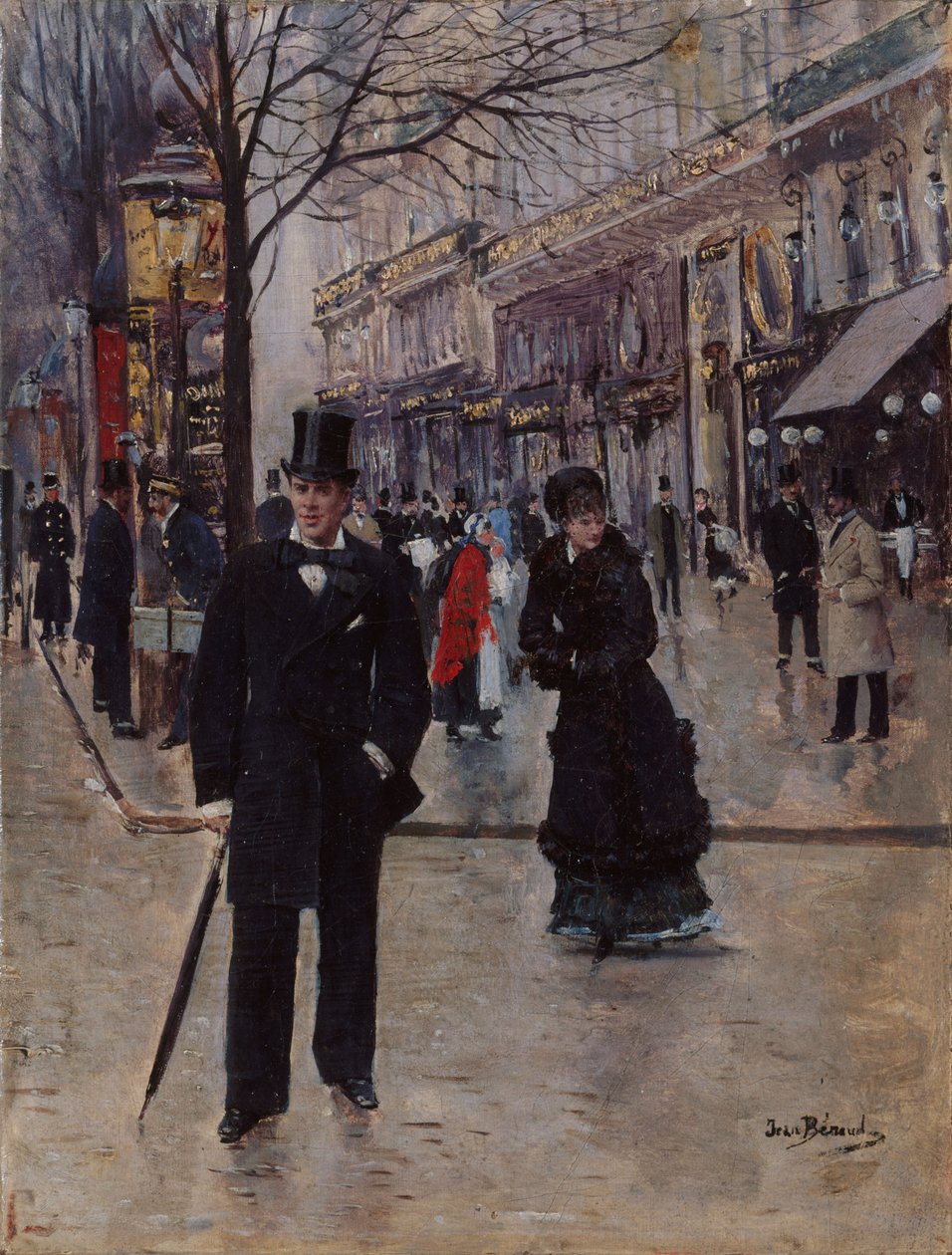 Sul Boulevard da Jean Beraud