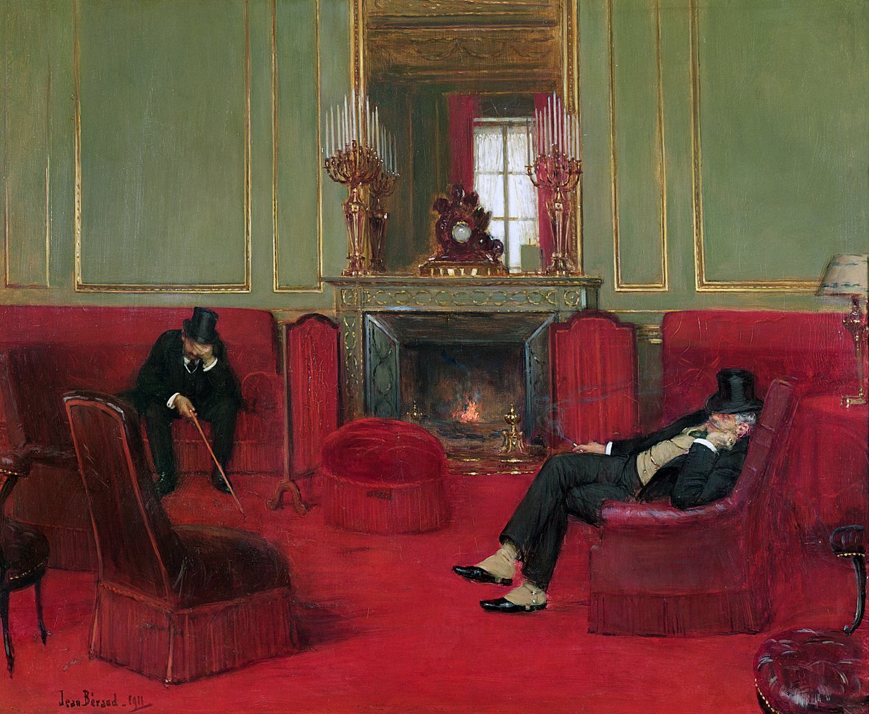 Il Club, 1911 da Jean Beraud