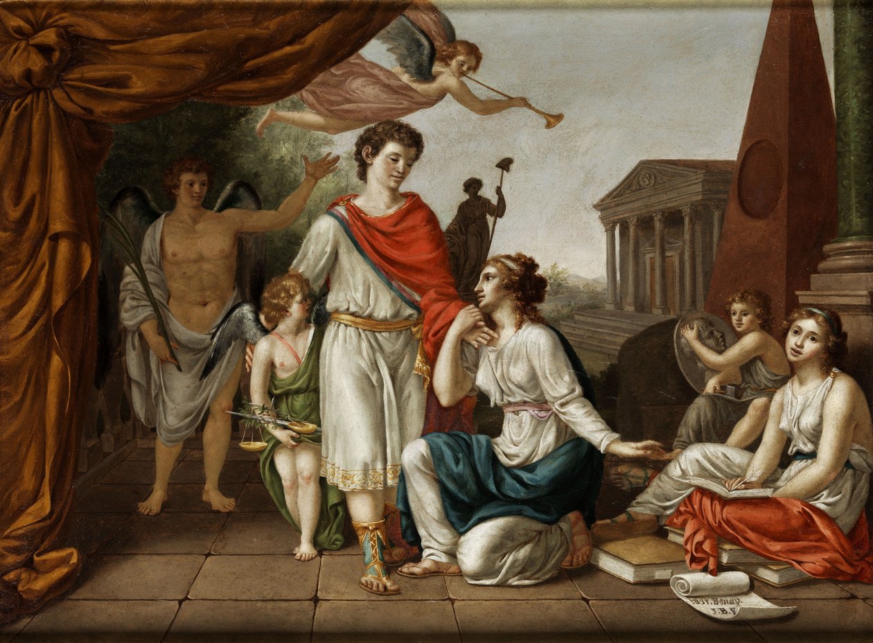 Allegoria del giusto governo da Jean Bernard