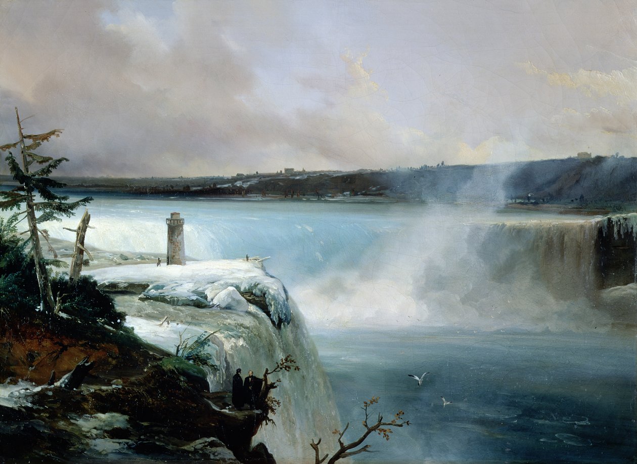 Cascate del Niagara, c.1837-40 da Jean Charles Joseph Rémond