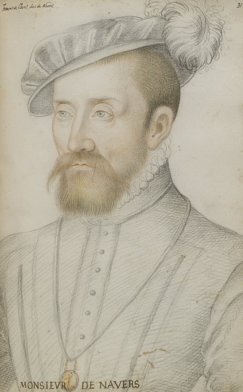 François de Cleves da Jean Clouet