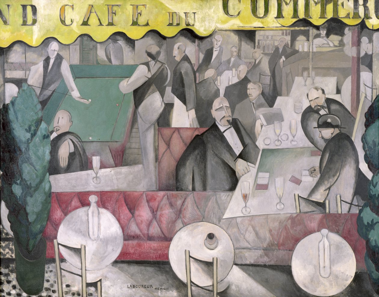 Il Café du Commerce da Jean Emile Laboureur