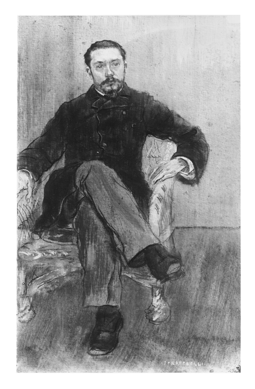 Gustave Geffroy, 1884 da Jean Francois Raffaelli