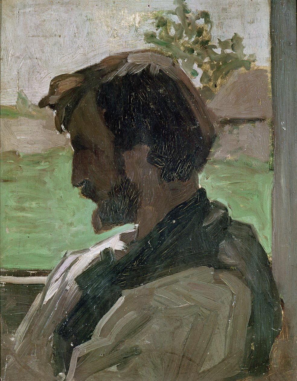 Autoritratto a Saint-Saveur, 1868 da Jean Frederic Bazille