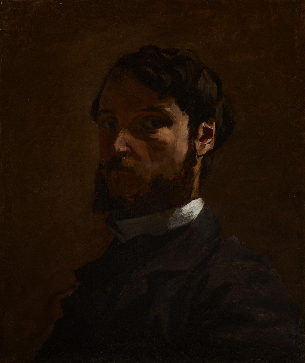 Autoritratto, 1867-68 da Jean Frederic Bazille