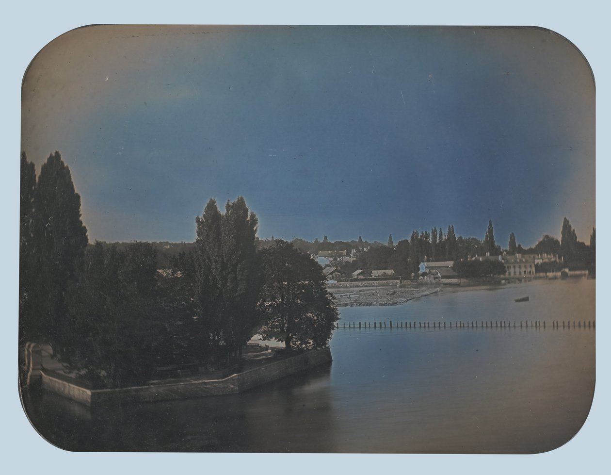 Veduta della città di Ginevra da Jean Gabriel Eynard