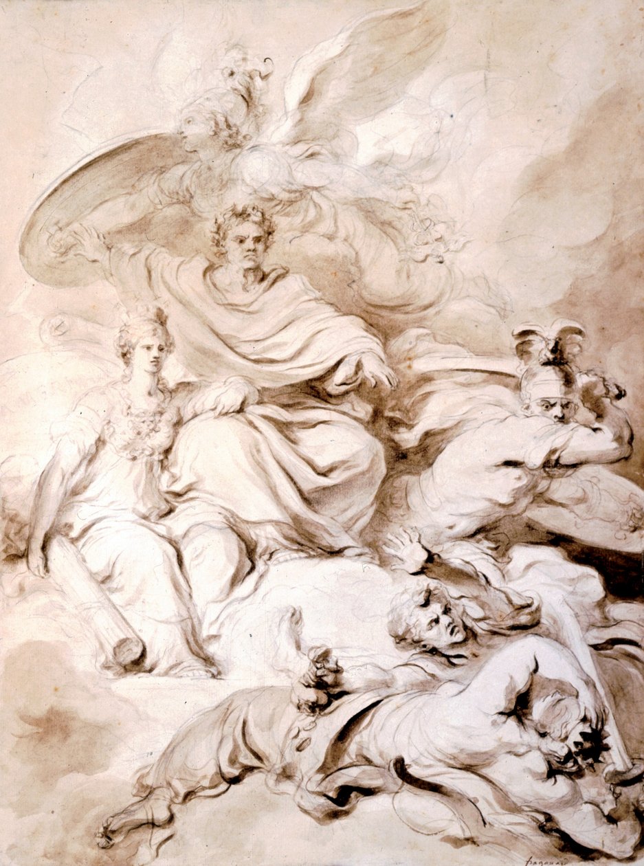 Al genio di Franklin da Jean Honore Fragonard